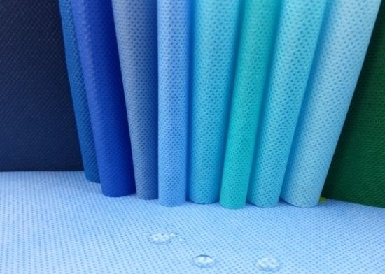 acheter 10-200gm SMS imperméable à l'eau Tissu non tissé Livraison directe en couleur et largeur personnalisées online manufacture