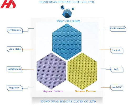 acheter Cube d'eau en tissu non tissé PP Hexagonal / Carré / Sésame online manufacture
