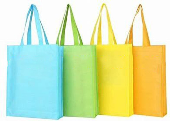 acheter Le tissu non tissé réutilisable de polypropylène imprimé met en sac multi - taille avec des poignées online manufacture