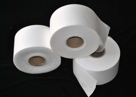 acheter doux doux blanc de tissu non-tissé thermique de lien de 20gsm es pour des masques protecteurs KF94 online manufacture