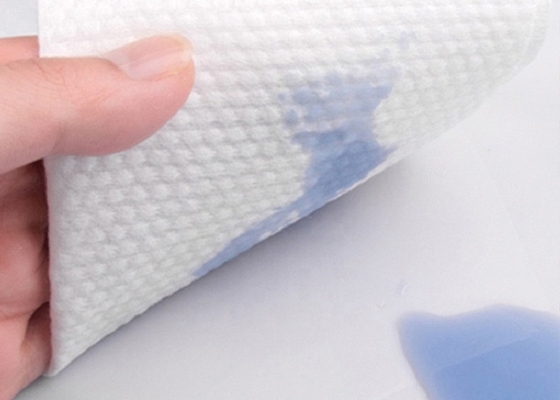 acheter De Spunlace écologique non toxique écologique de Tencel du gant de toilette 100% de textile tissé non online manufacture