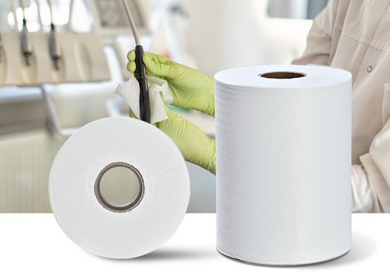 acheter Tissu propre perforé jetable de tissu non-tissé de haute résistance de Spunlace dans une Rolls online manufacture