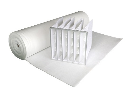 acheter Tissu non tissé blanc 50gsm du polypropylène ISO9001 F9 pour des épurateurs d'air online manufacture