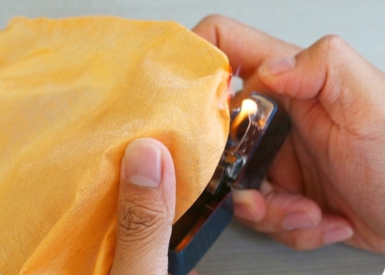 acheter Tissus non-tissés ignifuges de Spunlace/tissu visqueux de polyester pour les chiffons humides online manufacture