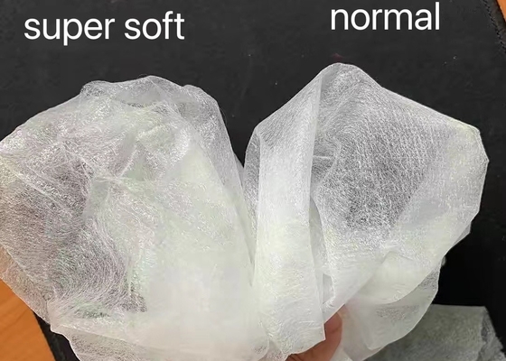 acheter De pp textile tissé jetable mou superbe non 15gsm-25gsm 1600mm pour les protections adultes de bébé online manufacture
