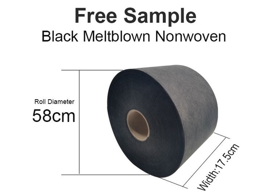 acheter De 100% pp BFE99 de masque chirurgical de Meltblown modèle teint par largeur du textile tissé 25GSM 175MM non online manufacture
