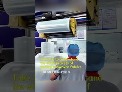 Prenez 10s pour comprendre le processus d'emballage non tissé