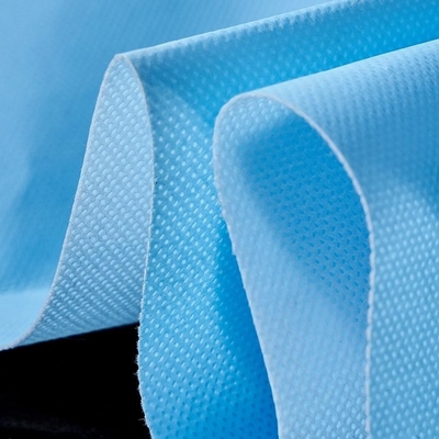 Perméabilité à l' air, douce, imperméable, non tissé laminé pour les robes chirurgicales
