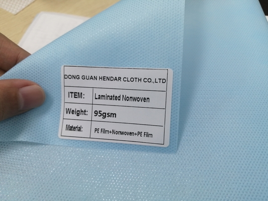 Tissu non tissé enduit PP PE imperméable 1600mm Largeur personnalisée